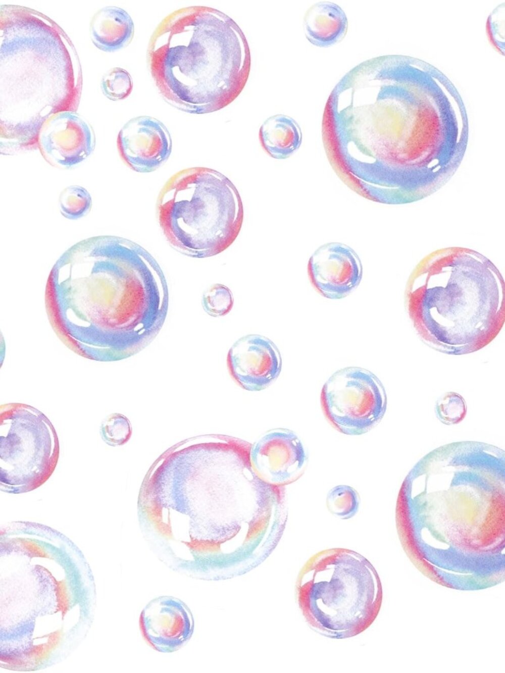 2 Sheets Bubble Wall Stickers, Colorful Bubble Wall Stickers